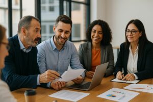 Werken met een payroll bedrijf zoals PolderLoon betekent dat u ontzorgt wordt. We staan voor goed overleg en we hechten grootte waarde aan een goed contact. 